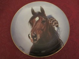 HORSE collector plate SHINING SPIRIT Derk Hansen DANBURY MINT - £14.94 GBP
