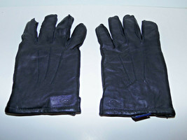 Dockers Mens Black Windproof Leather Gloves 40 gram Thinsulate Lining SIZE Large - £22.85 GBP