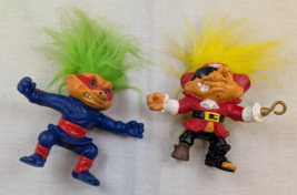 Lot of 2 Vintage 1992 Pirate Troll Hasbro Action Figures  5&quot; - $184.76 MXN