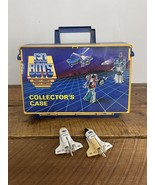 Vintage 1984 Tonka GoBots Collector&#39;s Case Figurines Go Bots Space Shutt... - $600.14 MXN