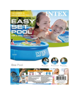 Intex 10&#39; x 30&quot; Easy Set Above Ground Inflatable Swimming Pool - $98.99