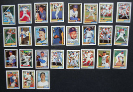 1992 Topps Micro Mini Milwaukee Brewers Team Set of 27 Baseball Cards - £3.17 GBP
