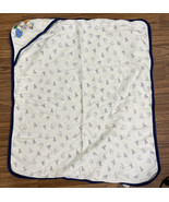 Vintage Animals Baby Blanket Terry Cloth Hooded Towel - $19.99