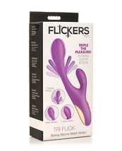 Inmi Tri-Flick Flicking Rabbit Vibrator - Purple - £59.69 GBP