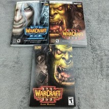 WarCraft 3 III: Reign of Chaos Official Battle Chest Guides &amp; Manual Lot - £7.50 GBP