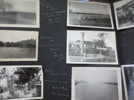 Vintage 1949 - 1951 Snapshot Family Photo Album 146 pictures Fishing Parades - £34.67 GBP