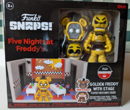 Funko Snaps! Five Nights at Freddy&#39;s FNAF Golden Freddy with Stage Playset - £54.24 GBP