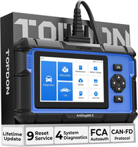 Diagnostics Scanner for Abs/Srs/At/Engine, 9 Reset Services, Oil/Brake/Bms/Sas/D - £283.82 GBP