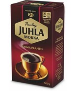 Paulig Juhla Mokka Dark Roast - Finnish Fine Grind Ground Filter Coffee ... - £10.11 GBP