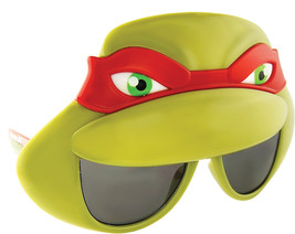Costume Sunglasses TMNT Red Mask Sun-Staches Party Favors UV400 - $73.94