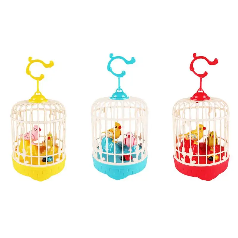 Mini Voice Control Induction Small Bird Cage Toys For Children Electric Bird - £9.99 GBP+