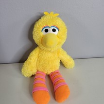 Sesame Street Big Bird Plush Gund Stuffed Animal Toy Doll 12&quot; VTG - £10.17 GBP