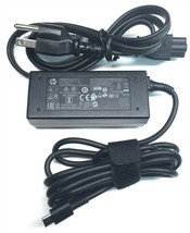 Genuine HP Laptop Charger AC Power Adapter L42206-001 L43407-001 USB-C 45W - $19.99