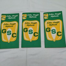 (3) Vintage GSC Extra Profit Hybrid Corn Data Memo Notebooks Illinois - $215.89 MXN