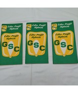 (3) Vintage GSC Extra Profit Hybrid Corn Data Memo Notebooks Illinois - $11.39