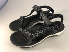Skechers Outdoor Lifestyle Strappy Sandals Walking Shoes Black Womens Size 8 - £22.15 GBP