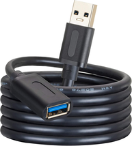 USB 3.0 Extension Cable 25Ft,Usb 3.0 High Speed Extender Cord Type a Male to a F - £22.13 GBP