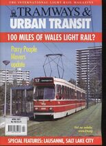 TRAMWAYS AND URBAN TRANSIT MAGAZINE - April 2001 - Vol. 63 - No. 760 - $94.95 MXN