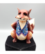 Jim Shore Fox Figurine Heartwood Creek 2010 Hand Painted 3 1/4&quot; T VG Con... - £12.46 GBP