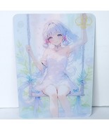 Ayaka Swing Pastel Oversized Waifu Card Premium A4 Wall Art Board 11&quot; x ... - $34.54 CAD