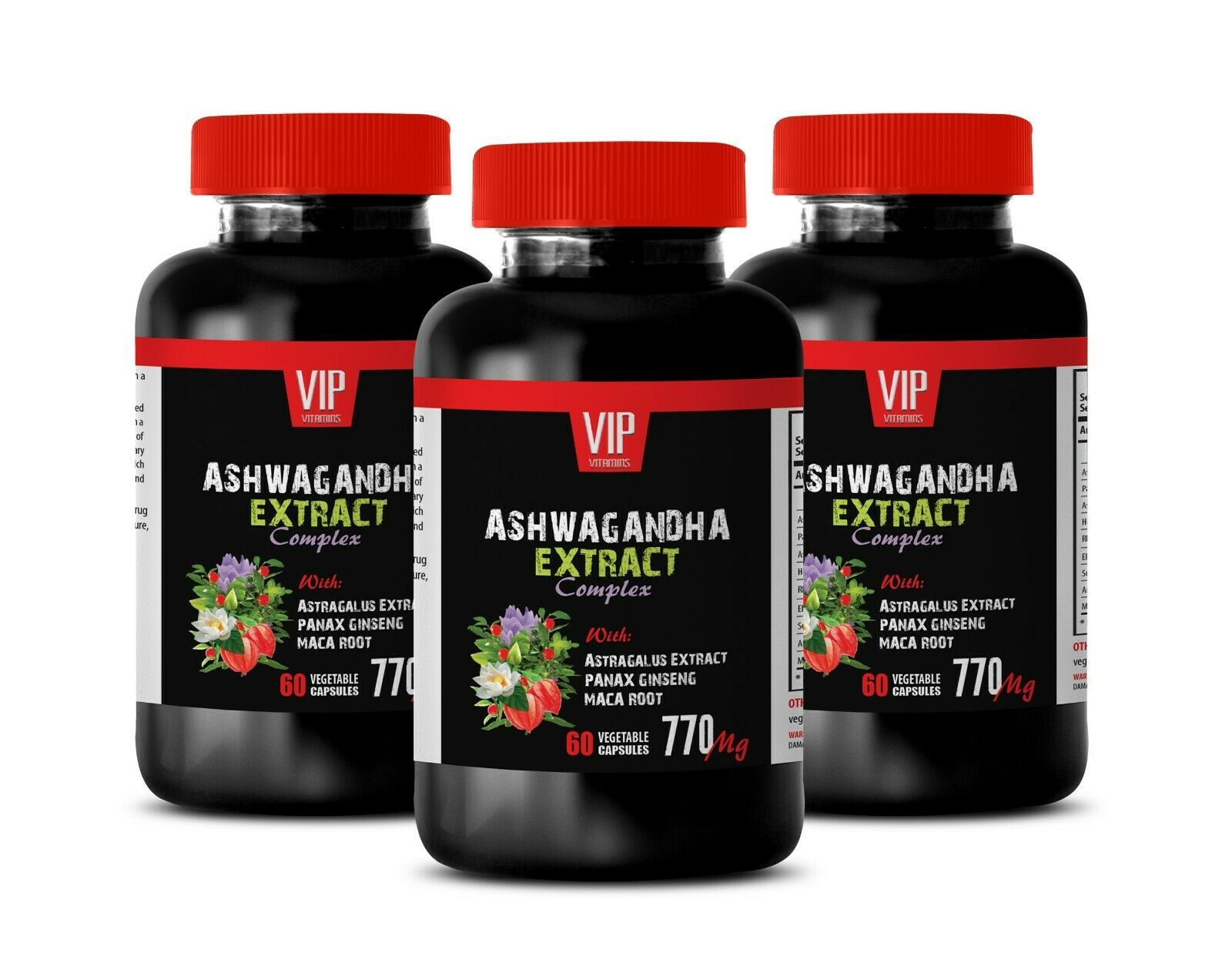 Primary image for immune boosting supplement - ASHWAGANDHA COMPLEX 770MG - neuroprotective 3B