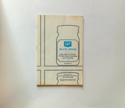 1966 Ball Blue Book Easy Guide to Tasty, Thrifty Home Canning and Freezing by .. - £21.19 GBP