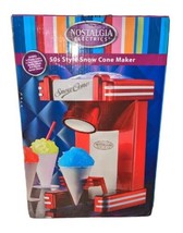 Nostalgia Electrics 50s Style Snow Cone Machine -Brand new In Box - £30.37 GBP