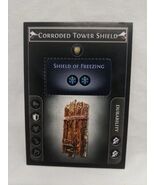 Path Of Exile Exilecon Corroded Tower Shield Of Freezing Magic Trading Card - €25,67 EUR