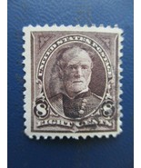 USED 1895 U.S. 8 CENTS SHERMAN STAMP - £3.95 GBP