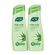 Joy Pure Aloe | Multi-Benefit Aloe Vera Body Lotion - 300ml (Pack of 2) - £23.99 GBP