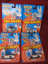 Matchbox Pro Racers Looney Tunes Road Runner Bugs Bunny Daffy Duck Wile E Coyote - £35.08 GBP