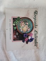 Vintage 1991 Cross Stitch Collection Keepsake Calendar Monthly Patterns - $152.31 MXN
