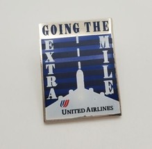 United Airlines GOING THE EXTRA MILE Collectible Airline Lapel Hat Pin - £13.03 GBP