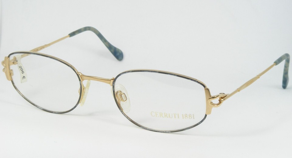 Cerruti 1881 C 1886 C GOLD /MINT /LAVENDER EYEGLASSES GLASSES FRAME 52-2... - $59.40