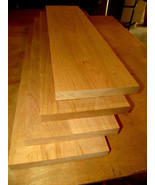 4 PIECES KILN DRIED 4/4 FAS FINISHED S4S CHERRY LUMBER WOOD 24 X 6 X 3/4&quot; - $80.48 CAD