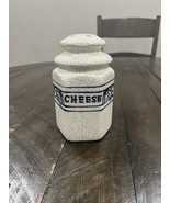 Dedham Pottery Potting Shed Range Cheese Shaker Blue &amp; White RABBIT Crackle - €59,31 EUR