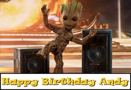 Guardians of the Galaxy  Baby Groot Edible Cake Topper Decoration - $12.99