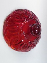 Replacement Glass Lid Depression red, Made in USA , - $11.88