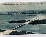 New Rickenbacker Causeway Postcard 1940 - £9.33 GBP