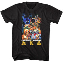 Double Dragon Arcade Flyer Men&#39;s T Shirt Shadow Warriors Lee Brothers Fight - £19.53 GBP+