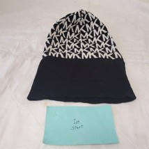 Michael Kors Wooly Signature Logo Print Winter Hat Beanie - £5.53 GBP