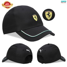 NUEVO Gorra de béisbol Scuderia Ferrari SF Motorsport Puma Original Negro Unisex - £38.52 GBP