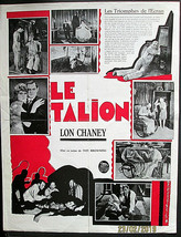 LON CHANEY (RARE EARLY VINTAGE FRENCH PROGRAM)  - $158.40