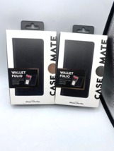 2 Pack Case-Mate Wallet Folio Case for Apple iPhone 11 Pro Max - Black - £3.40 GBP