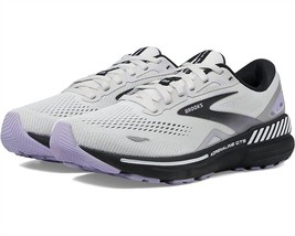 Brooks women&#39;s adrenaline gts 23 running shoes ( b width ) in GREY/BLACK/PURPLE - £76.85 GBP