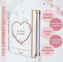 Wedding Planner-Bizzon Wedding Planner Book and Organizer For The Dream ... - £18.04 GBP
