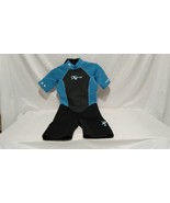 XPS Shorty Wetsuit 2/2mm Neoprene Black + Teal for Surfing - $732.97 MXN