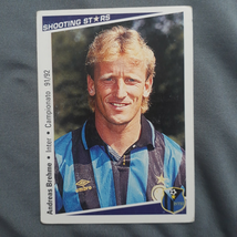Andreas Brehme #115 Card 1991-92 Inter Shooting Stars Italian - £1.56 GBP