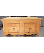 Mexican Segusino Pine Coffee Table with Sliding Top 44 inches long - $410.68 CAD
