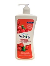 St Ives Repairing Body Lotion Cranberry &amp; Grapeseed Oil 21 fl oz NEW  - £24.41 GBP